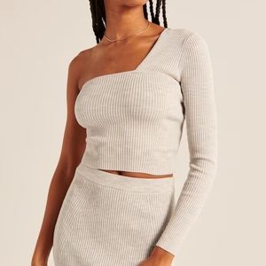 A&F Asymmetrical Slim Sweater